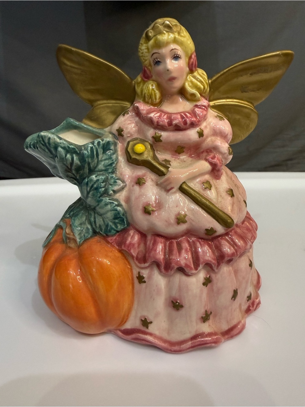 Fitz and Floyd Fairy Godmother Vintage Creamer HTF